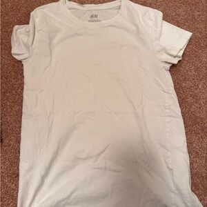 H&M Cream Casual Tee (SOLD)